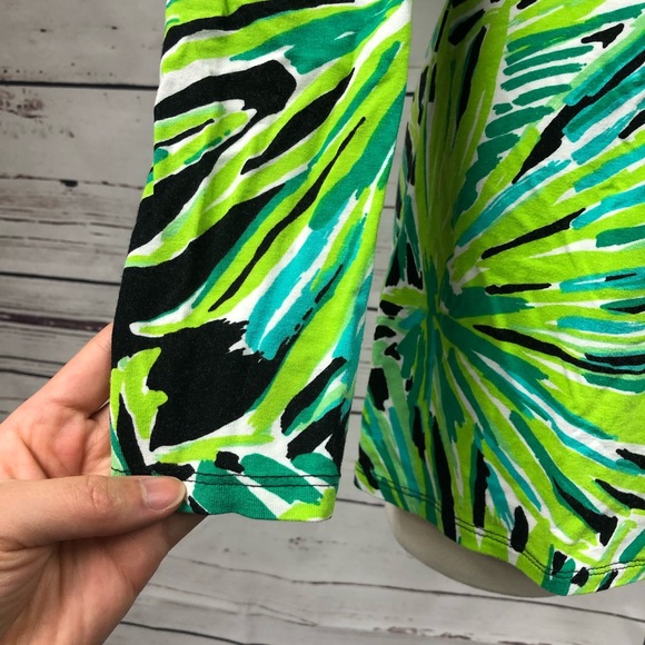 Lilly Pulitzer Green Printed Dress - Picture 6 of 8